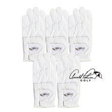 아놀드파마 양피덧뎀 골프장갑 (왼손)5개, 화이트(5p), 5개 화이트(5p)