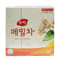 동서 메밀차 50TX30개입 BOX 식품 > 커피/차 티/전통차 녹차, 1.5g, 50개입, 30개