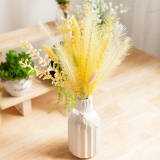 파스텔팜파스화병 38cm [조화], 핑크