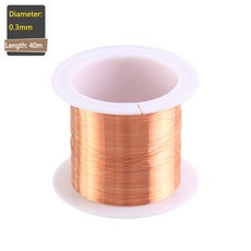 전선 케이블 와이어 1 3Rolls 구리 래커 0.06mm 1.2mm 자석 에나멜 처리 된 권선 코일, 1개