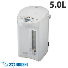 조지루시 마이콤 전동보온포트 전기보온포트 분유포트 5.0L 화이트그레이 CD-SE50-WG, 단일 옵션
