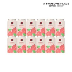 투썸플레이스 피치 아이스티 340ml x12개, 12개