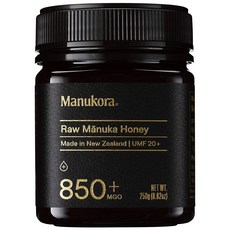 manukora umf 20+mgo 850+ 생 마누카 뉴질랜드 벌꿀 250g