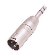 1/4 인치 수컷 TR에서 XLR 수컷 어댑터 오디오 커넥터 성별 변경 6.35mm 균형 균형 커플러 어댑터 사운드 카드