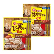 (냉동)[오뚜기]맛있는 감자떡만두김치600gx4, 600g, 4개