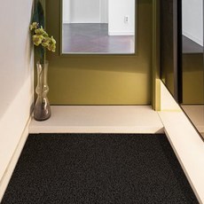 카플 현관코일매트 베란다 DIY코일매트 업소용 현관매트 발코니매트, 120cm*1cm 그레이