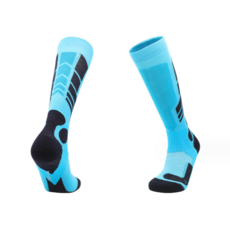 DROPFIT 스키 보드 양말 2족 세트, 레이크 블루 2족