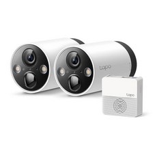 TP-Link Tapo 2K QHD 야외 무선 보안 카메라 시스템 최대 180일 배터리 컬러 나이트 비전 스타라이트 센서 동작/사람/애완동물/차량 감지 알렉사 및 구글 홈, 2K + 컬러 나이트 비전_야외 무선 카메라, 2팩