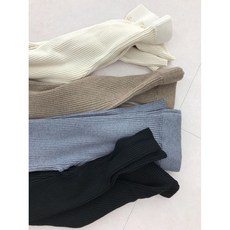 샌드마켓 쫀쫀하고 편안한 골지 니트 무지 니트 레깅스 가을 겨울 레깅스 탄탄한 쫄바지 쫄쫄이 레깅스