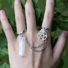 오각형보석반지