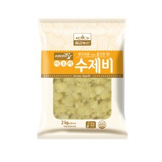 [칠갑농산] 아소미 수제비 2kg x 6봉(1박스)