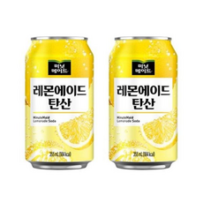 미닛메이드 레몬에이드 탄산 355ml x 12캔, 24개