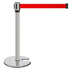 벨트차단봉 바리케이트 가이드라인 미러라인 3m 5cm, 청색, 1개
