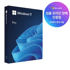 마이크로소프트 Windows 11 Pro FPP 한글, 단품