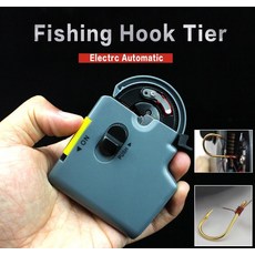 바늘 결착기 결속기 낚시바늘 묶는법 튼튼한 묶는기계 수동낚시 바늘묶기 자동결속기 5, 검정