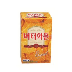 크라운 버터와플 52g x 12팩 와플스낵, 1개