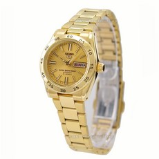 세이코 5 SEIKO 손목시계 세이코 파이브 [일본제] 자동권(손으로 감기) 골드 해외 모델 SYMG44J1 여성 [역수입품]