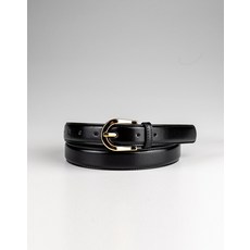 38컴온커먼 [13차] 25mm Basic Eco Leather Belt (Gold)
