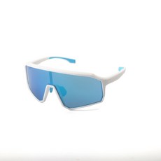 E-MATCHONE 이메치원 어린이 주니어 키즈 스포츠고글 선글라스 KH-01-01, 화이트+블루, 1개 화이트+블루, 1개
