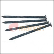 ETR276707제일선재 오마켓 콘크리트 못-청색 1갑 1박스 단위판매 반품불가품목 57mm 1박스-10갑 타정기못 DIY