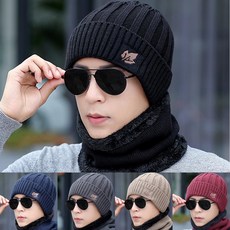 joyce shop 비니 넥워머 털모자 방한 두건 털 융 등산 바라클라바 겨울 여성 남성 여자 남자 목토시 모자 방한모 후드 목도리 여성모자 남성모자 세트 비니넥워머세트