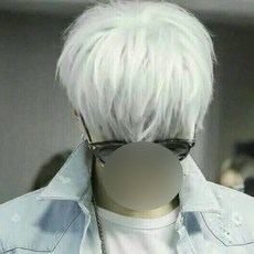 [가인몰]남성 은발 시크 컷트 가발 OC[Ha10_4450], gainmall 1, gainmall 그레이