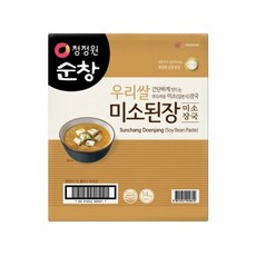 청정원 순창 우리쌀 미소장국 미소된장 14kg, 1개