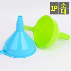 1P 원형 손잡이 깔때기, 1개