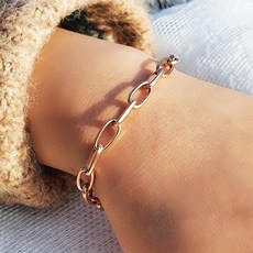 네츄럴 체인 써지컬스틸 팔찌