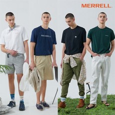 머렐 24SS 핫썸머 남성 소로나 기능성 라운드 티셔츠 4종
