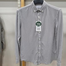 지오지아 20FW 스트라이프 캐주얼 셔츠 ABA3WC1101 SGR