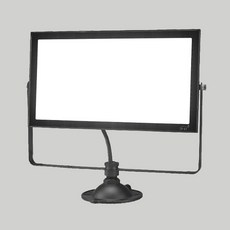 KC 사각 LED 투광기 블랙_W2 100W 주광색 투광등 공장등 산업용 보안등 실외, 1개