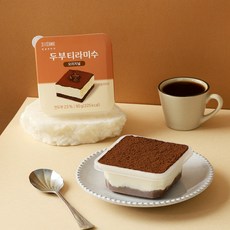 일상적미식 두부 티라미수 오리지널, 1개, 90g
