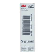 3M 컴플라이 스팀 멸균 케미컬 인디케이터 스트립 1250 (240개입/팩), 1팩