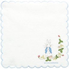 (웨지 우드) WEDGWOOD 피터 래빗 타올 손수건 WW001 (화이트 계열)