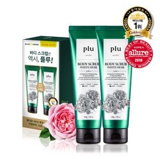 플루 바디 스크럽 화이트머스크 200g*2 더블기획, 단일상품