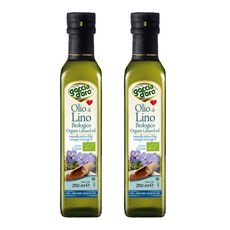 이태리산 유기농100% 고챠도로 아마씨유 250mlx2병 아마씨기름 아마씨오일, 2개, 250ml