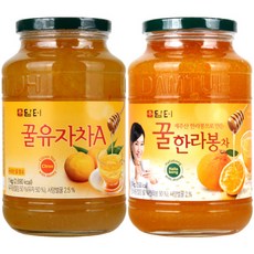 초록마을유자차