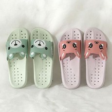 엠보슬리퍼 [2개묶음] 엠보 아동 욕실화 220mm 슬리퍼 실내화 미끄럼방지 IWDDF8CD