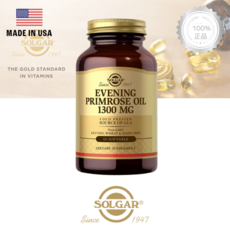 솔가 오메가6 달맞이꽃 오일 1300mg 60캡슐 고용량 감마리놀렌산 영양제 고약사, 1개, 기본, 60정