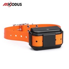 MiCODUS GPS 추적기 사냥용 개 목걸이 MP50G 4000mAh 방수 IPX7 실시간 트랙 경로 재생 스피커 웹 및 앱 4G 개, 1) One Year Platform, 없음
