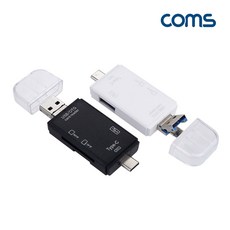 USB 3.1 Type C 멀티 카드리더기 OTG SD IH067, 1개