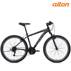 [알톤] 2023 라임스톤1.0 26인치 알루미늄 MTB 자전거 시마노21단 완조립, 모델선택:2023 라임스톤1.0 26인치 무광블랙
