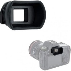 Kiwifotos 롱 소프트 뷰파인더 아이컵 아이피스 포 캐논 EOS 5D Mark IV III 5DS R 7D II 1D X, Canon Ef Eb Replacement