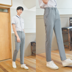 교복몰하복스판연그레이