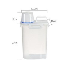 밀폐 쌀통 쌀보관통 쌀보관함 냉장고 무선 잡곡 가정용 습기 방지 저장 탱크 뚜껑 포함 곡물 견과류 밀가루 쌀 주방 액세서리