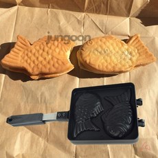 정군상점 붕어빵 팬 2구 붕어빵틀, 1개