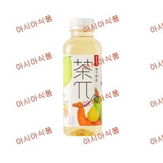 아시아식품 차파이 유자녹차 간식 생일파티 화이트데이 생일 학원 발렌타인데이, 500ml × 2개