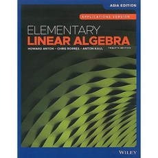 Elementary Linear Algebra, Wiley