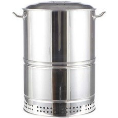걸이식 화로 삼겹살 화덕 항아리 바베큐 드럼통, 1개, 패키지 A (1+숯 5파운드)